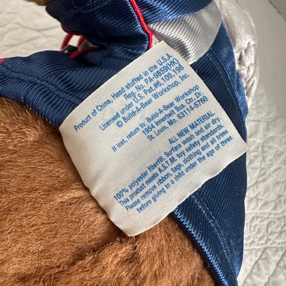 New England Patriots Build A Bear Workshop 16" Plush Football NFL Uniform - Picture 10 of 16